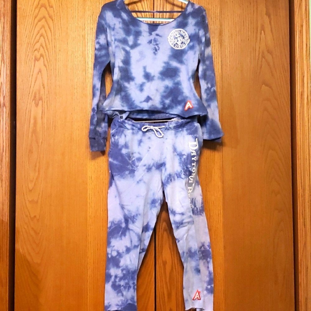 Aqua Addict Tie Dye Daytona Beach Set Women's S/M